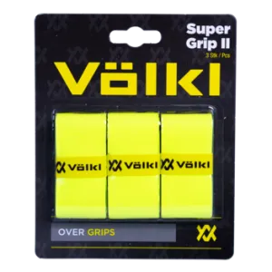 Volkl Super Grip II Overgrip 3 Pack (Neon Yellow)