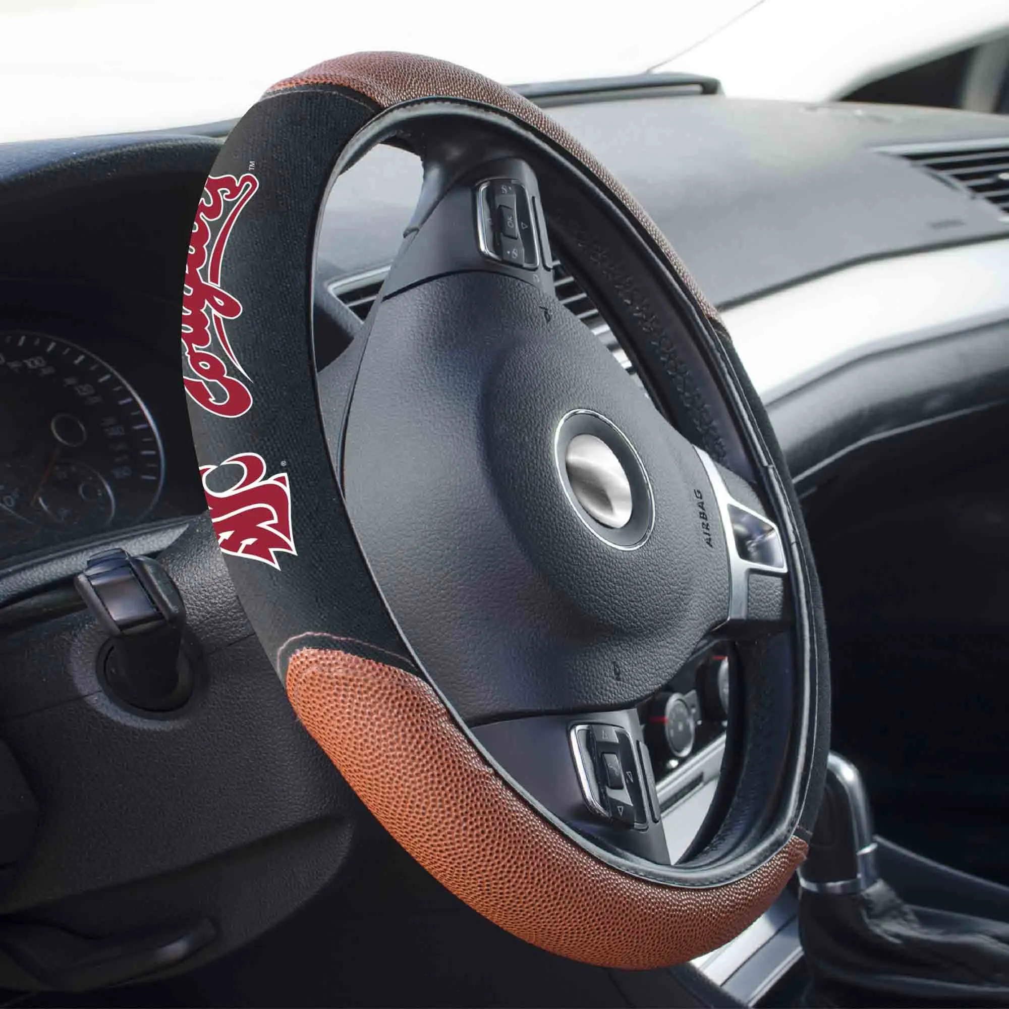 Washington State University Sports Grip Steering Wheel Cover