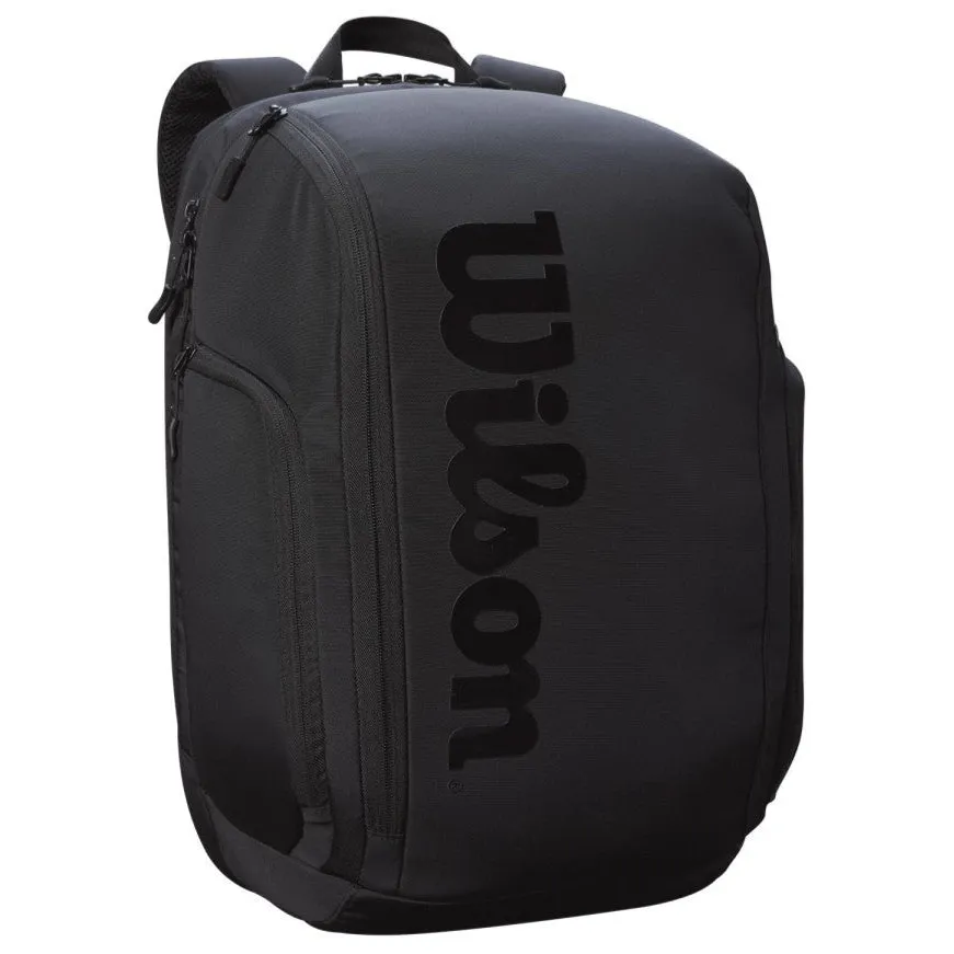 Wilson Pro Staff v13 Super Tour Backpack Racquet Bag (Black)
