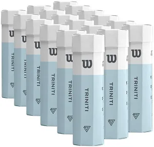 Wilson Triniti Tennis Ball - 4 Ball Sleeve - Case