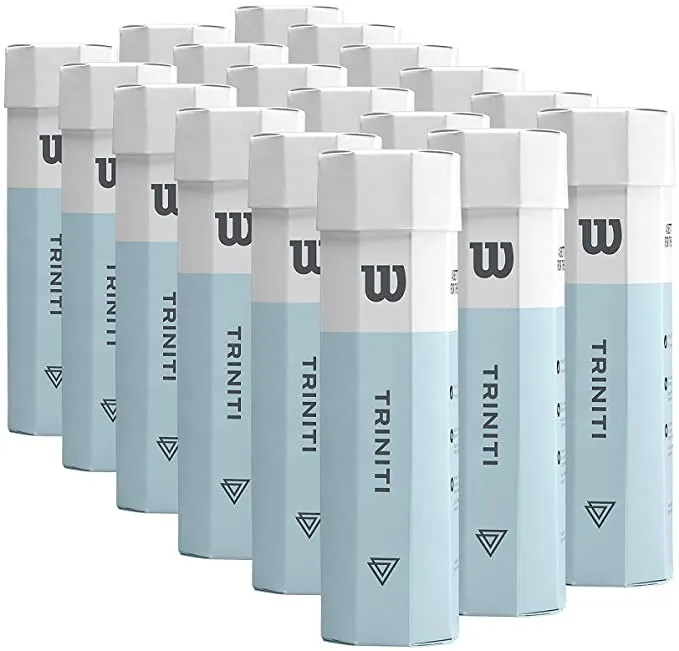 Wilson Triniti Tennis Ball - 4 Ball Sleeve - Case