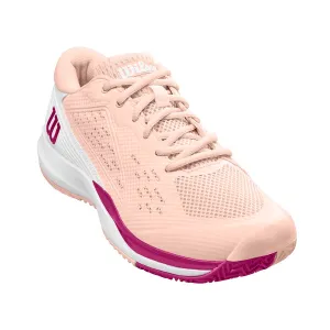 Wilson Women's Rush Pro Ace (Scallop/White) WIDE
