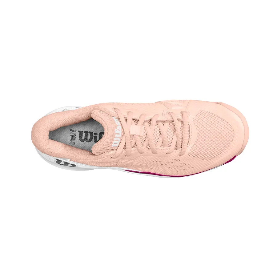 Wilson Women's Rush Pro Ace (Scallop/White) WIDE