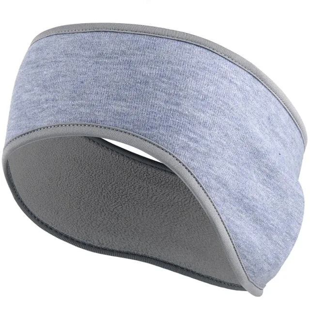 Winter Sport Sweatband, Warm Headband Thermal Fleece