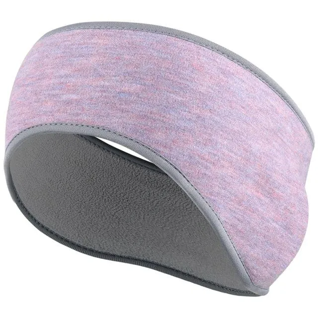 Winter Sport Sweatband, Warm Headband Thermal Fleece