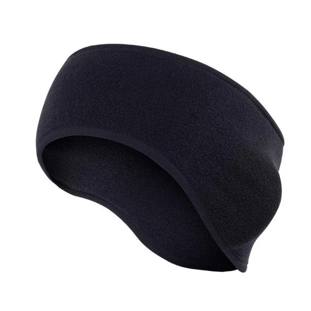 Winter Sport Sweatband, Warm Headband Thermal Fleece