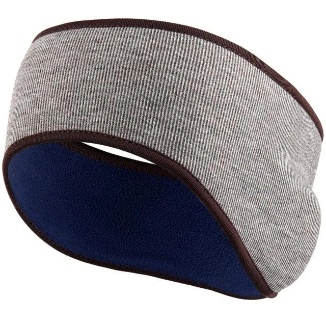 Winter Sport Sweatband, Warm Headband Thermal Fleece