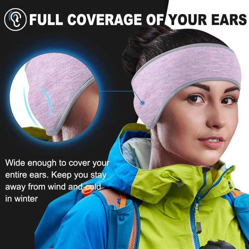 Winter Sport Sweatband, Warm Headband Thermal Fleece
