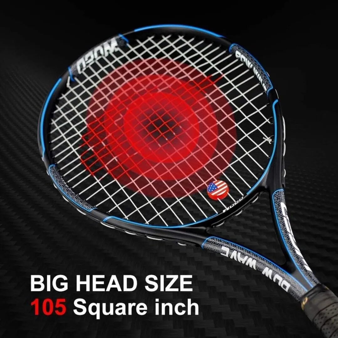 WOED BATENS Adult 2 Player Tennis Racket Perfect for Beginner and Professiona...
