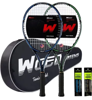 WOED BATENS Adult 2 Player Tennis Racket Perfect for Beginner and Professiona...