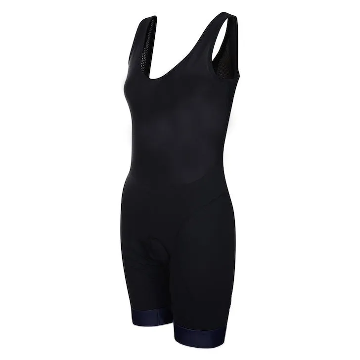 Womens Black Bib Shorts