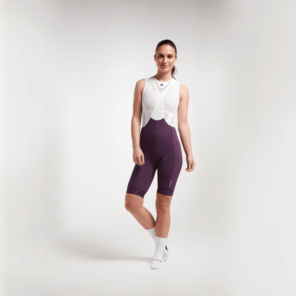 Women's Essentials Team Regular Bib 2.0 - Italian Plum