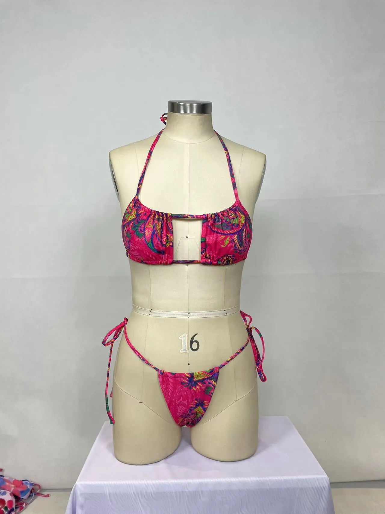Women's Fashion Vacation Printed Bikini Two-piece Set trending