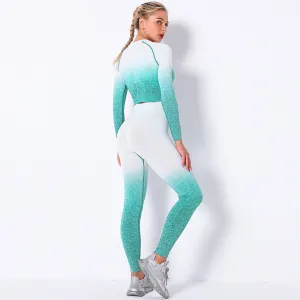 Women's fitness exercise yoga pants yoga suit trending