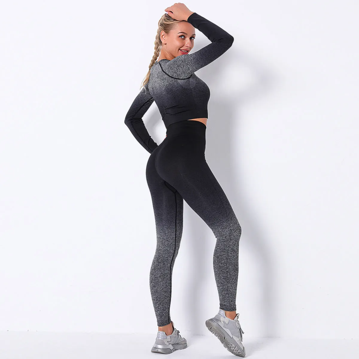 Women's fitness exercise yoga pants yoga suit trending