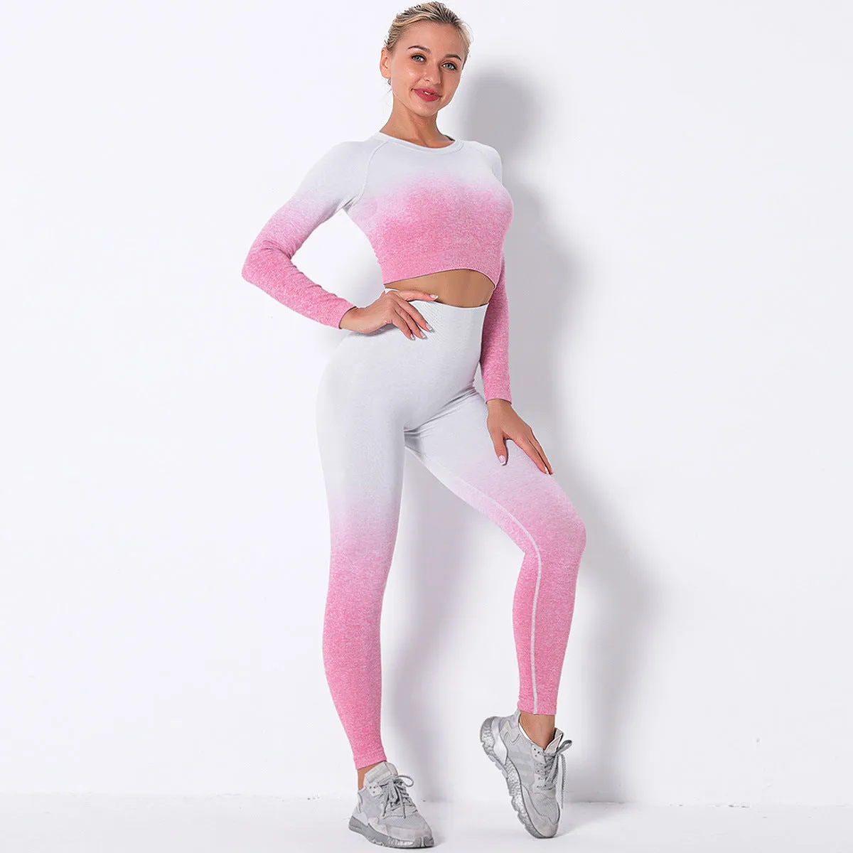 Women's fitness exercise yoga pants yoga suit trending