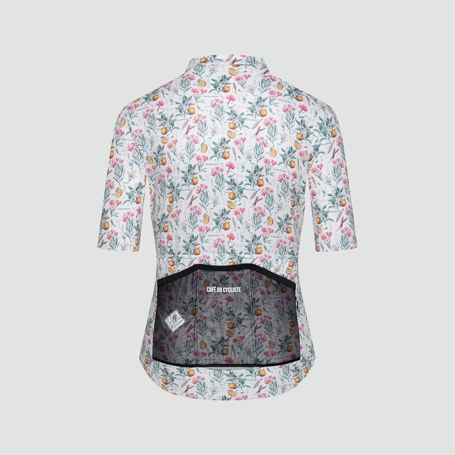 Women's Fleurette Jersey - Orange Blossom White