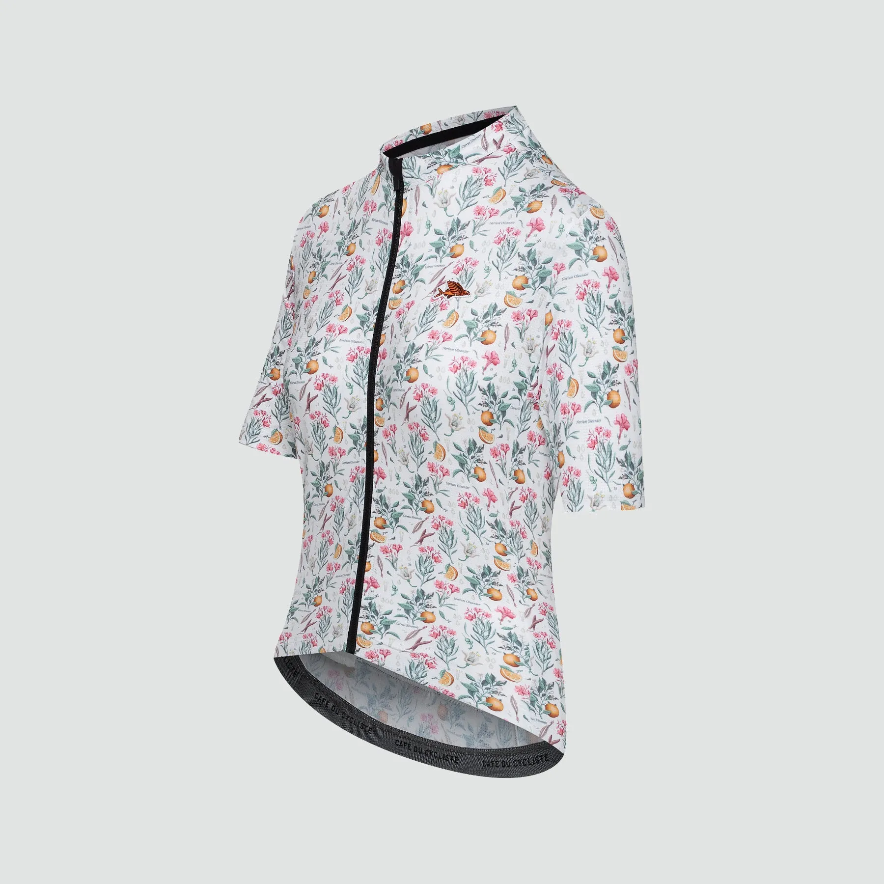 Women's Fleurette Jersey - Orange Blossom White