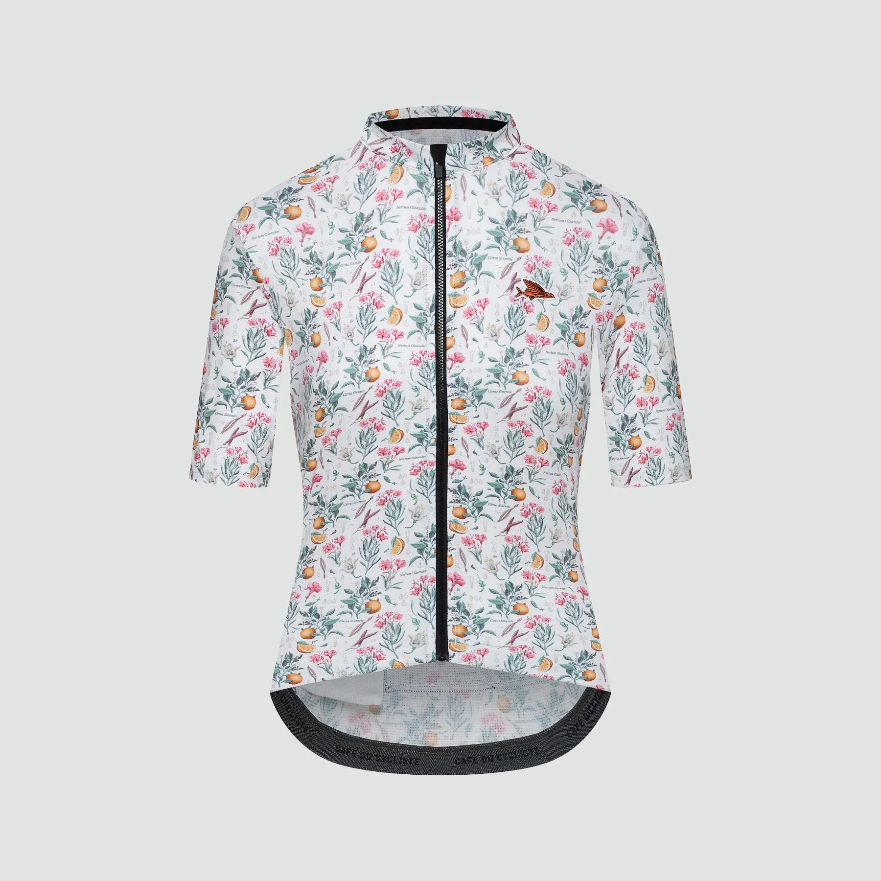 Women's Fleurette Jersey - Orange Blossom White