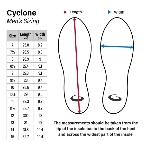 Women's G50 Cyclone Curling Shoes  (Speed 11) (RH)