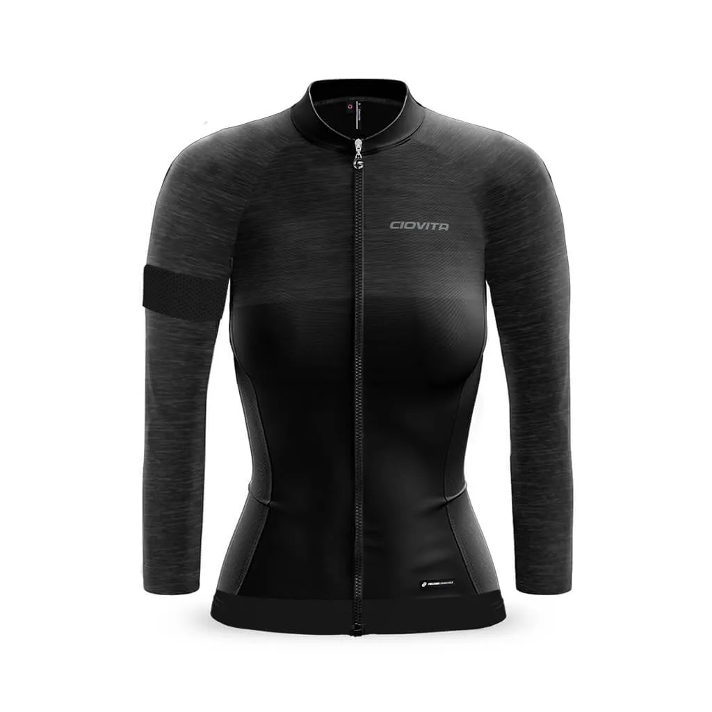 Women's Opera Long Sleeve Jersey (Charcoal)