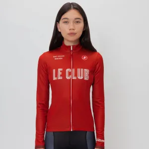 Women's Signature Long Sleeve Cycling Jersey - Red