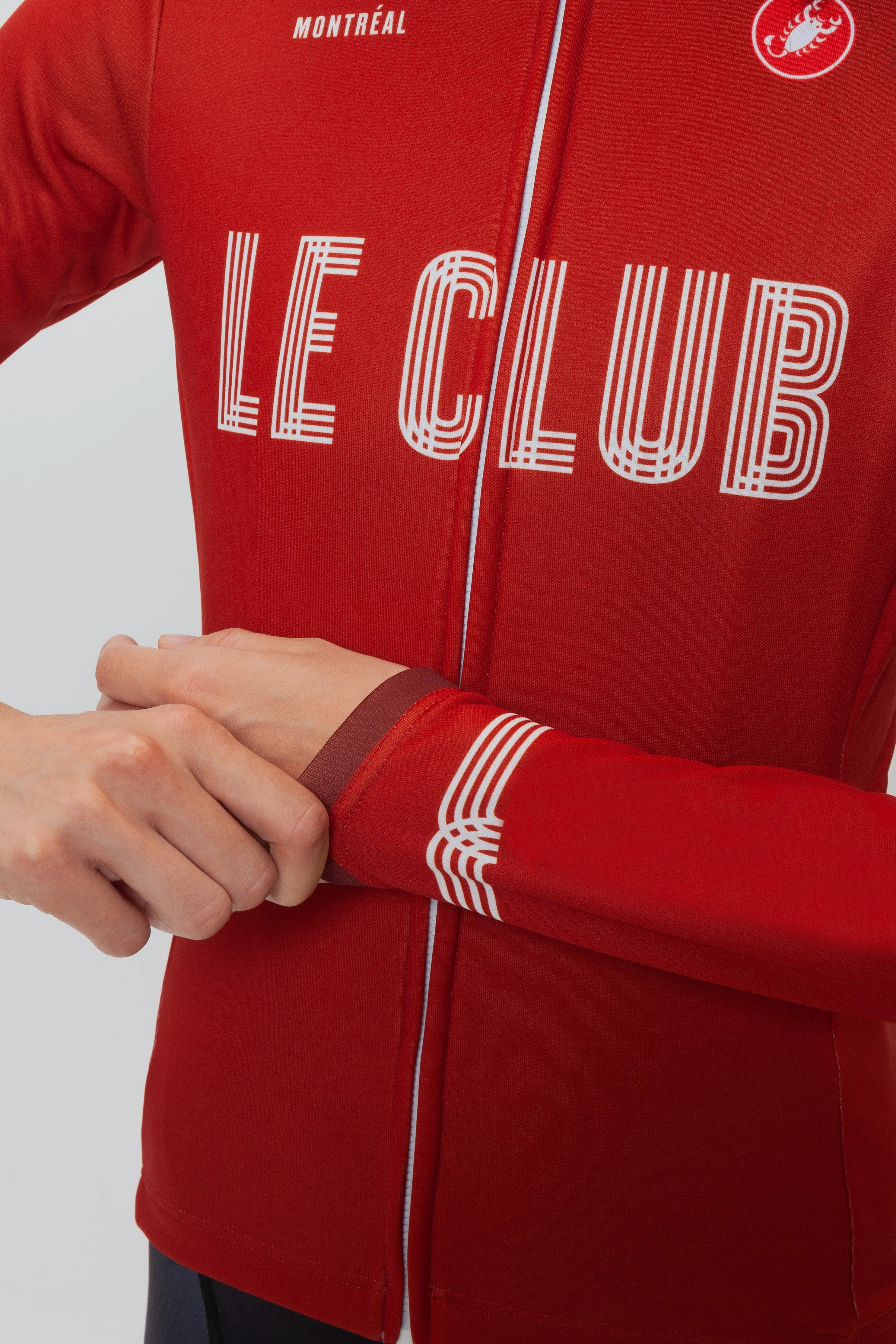 Women's Signature Long Sleeve Cycling Jersey - Red