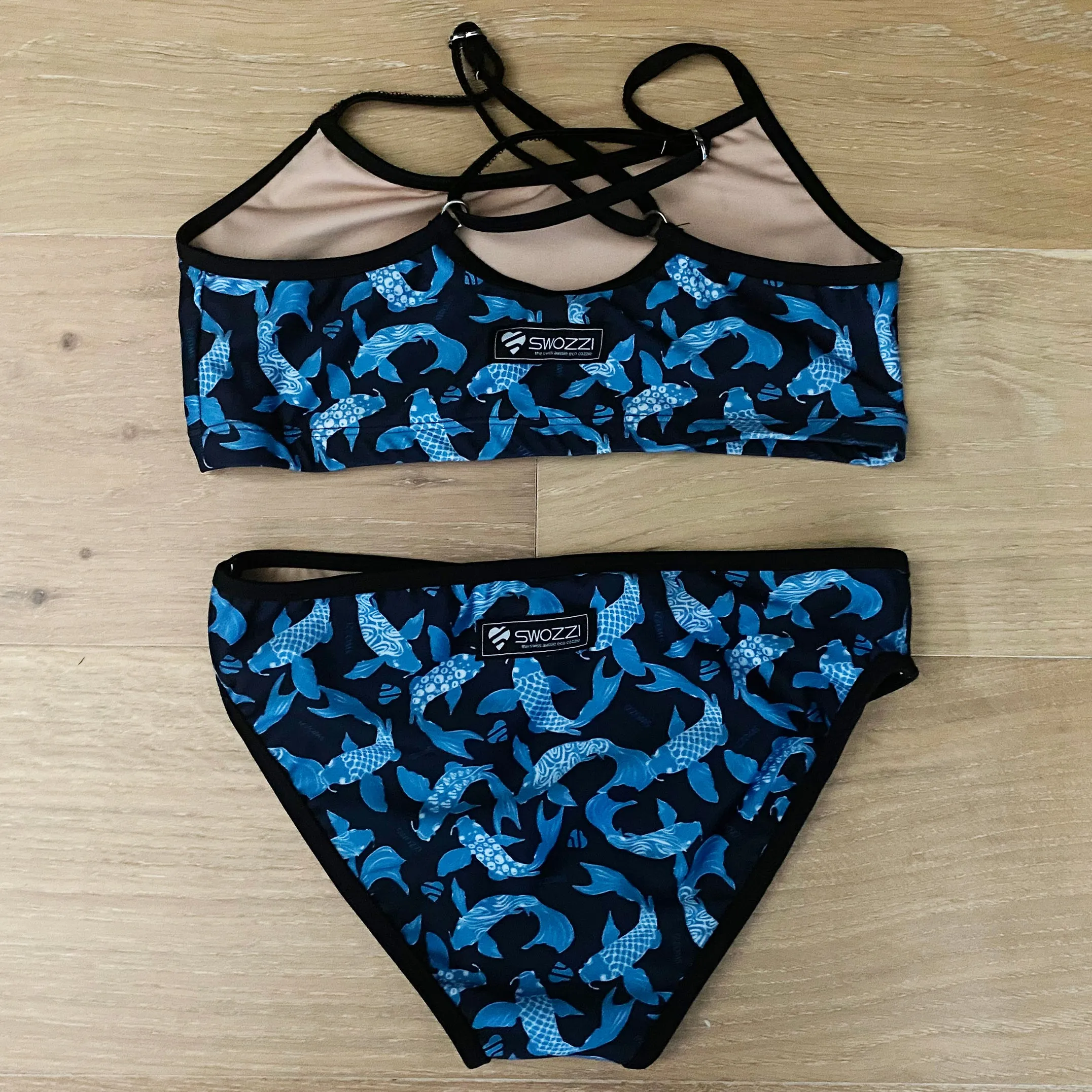 Women's Sports Bikini Koi Fish