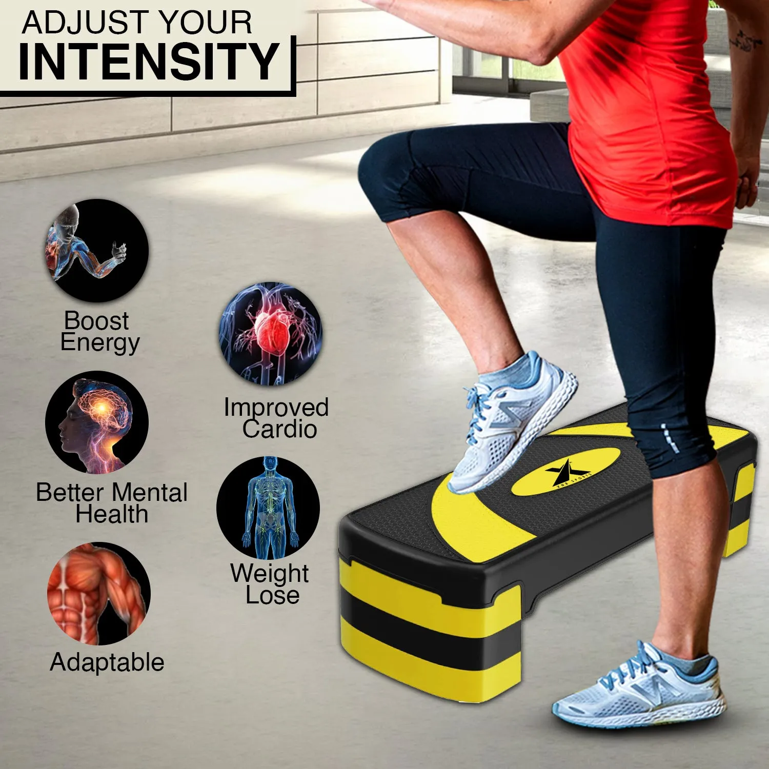 Xn8 Aerobic Stepper 2 Step