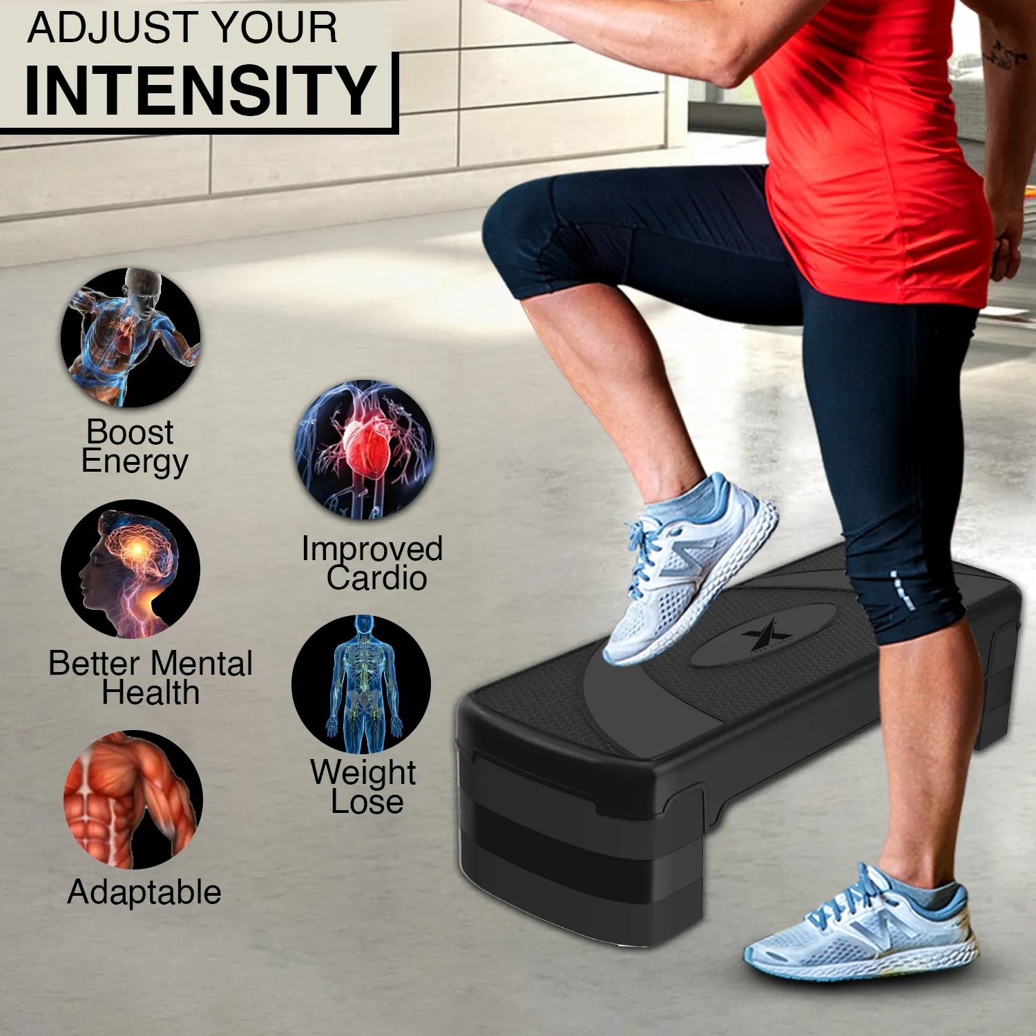 Xn8 Aerobic Stepper 2 Step
