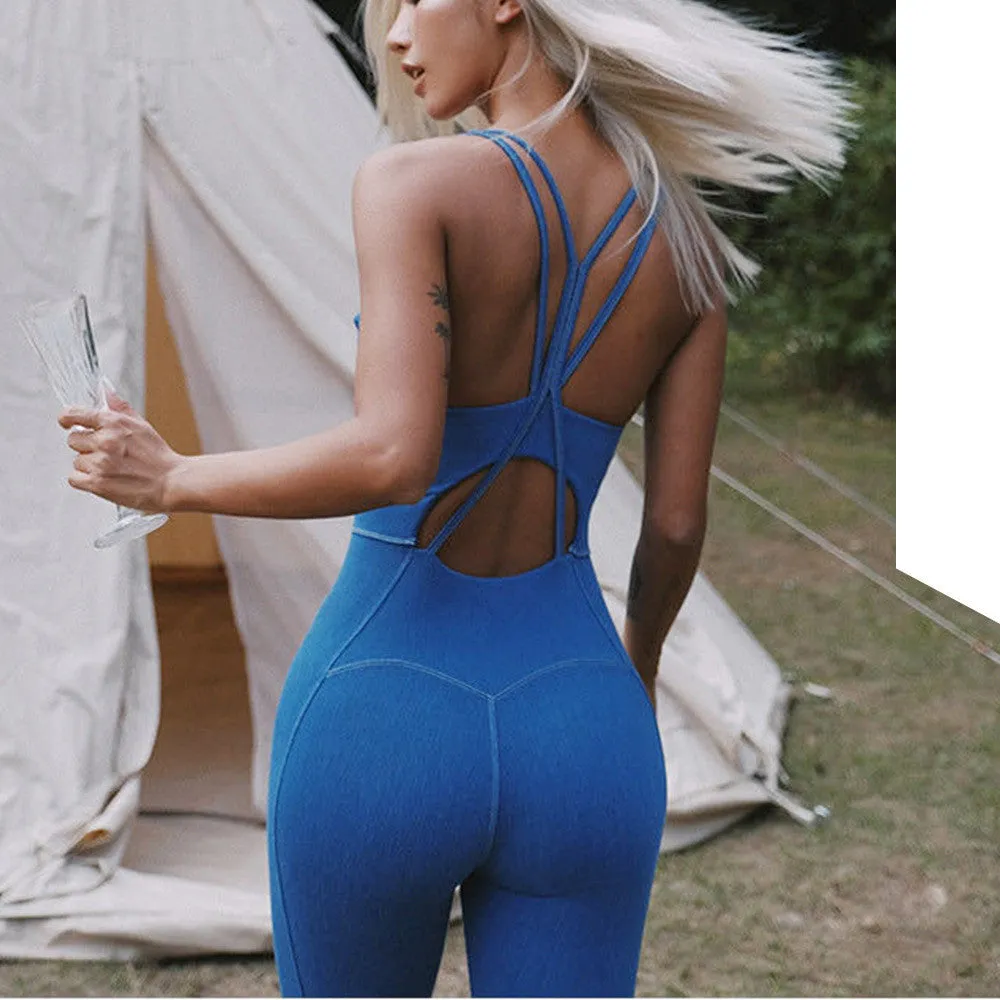 Yoga Jumpsuit Quick-drying Fitness Exercise trendy