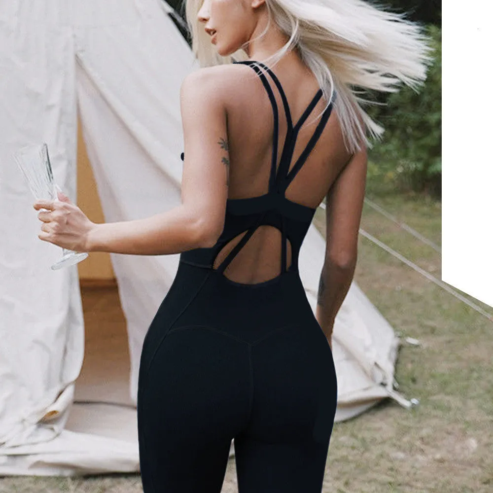 Yoga Jumpsuit Quick-drying Fitness Exercise trendy
